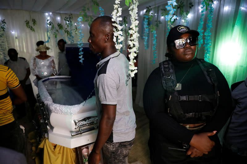 The Wider Image: Nigeria's female bouncers show their strength fighting stereotypes