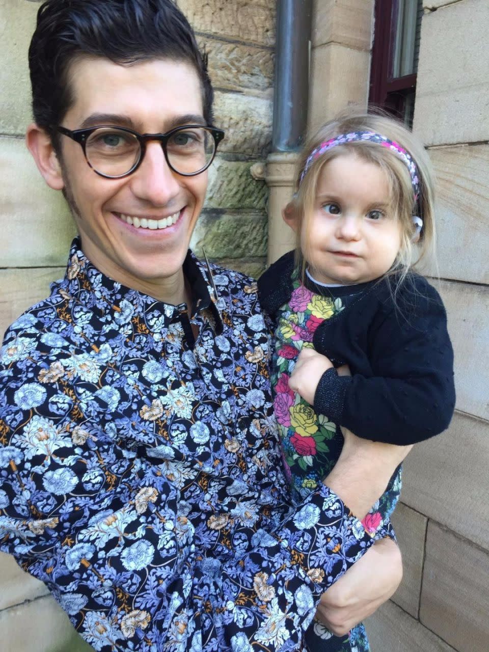 Daddy-daughter florals are so hot right now. Source: Supplied