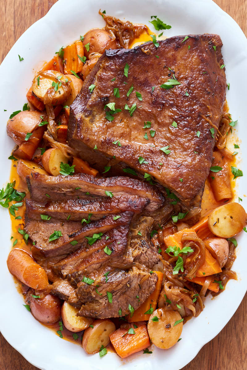 Classic Beef Brisket in the Slow Cooker