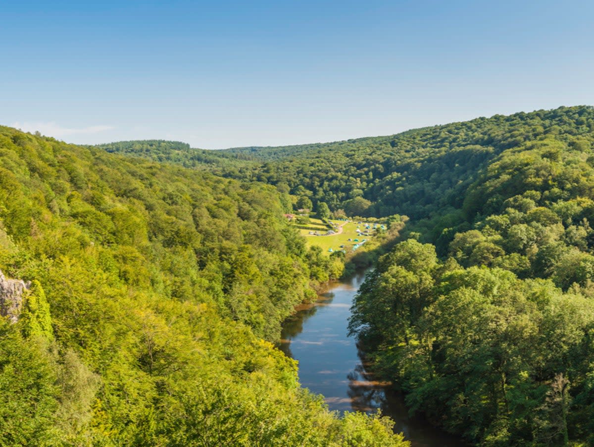 The Wye Valley Area of Outstanding Natural Beauty covers 126 square miles (Getty Images)