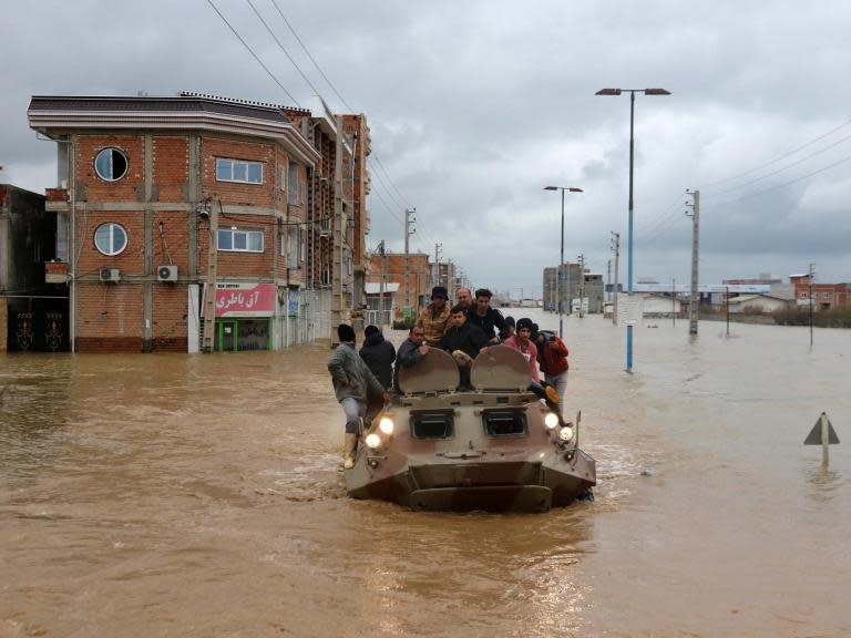 Iran floods: Torrential rain and rising water kill 17 and widen political divides