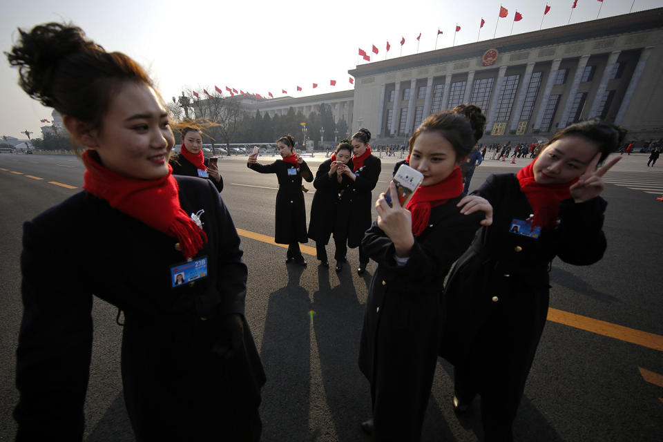 Beijing selfies