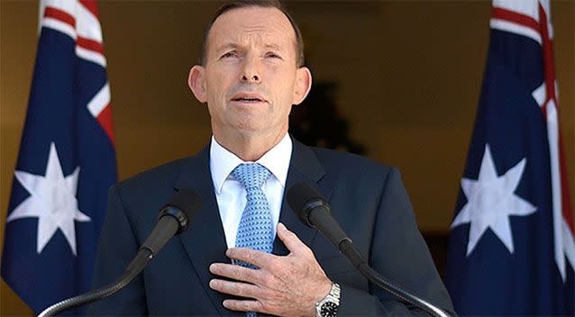 Tony Abbott denied rumours of the affair. Photo: AAP