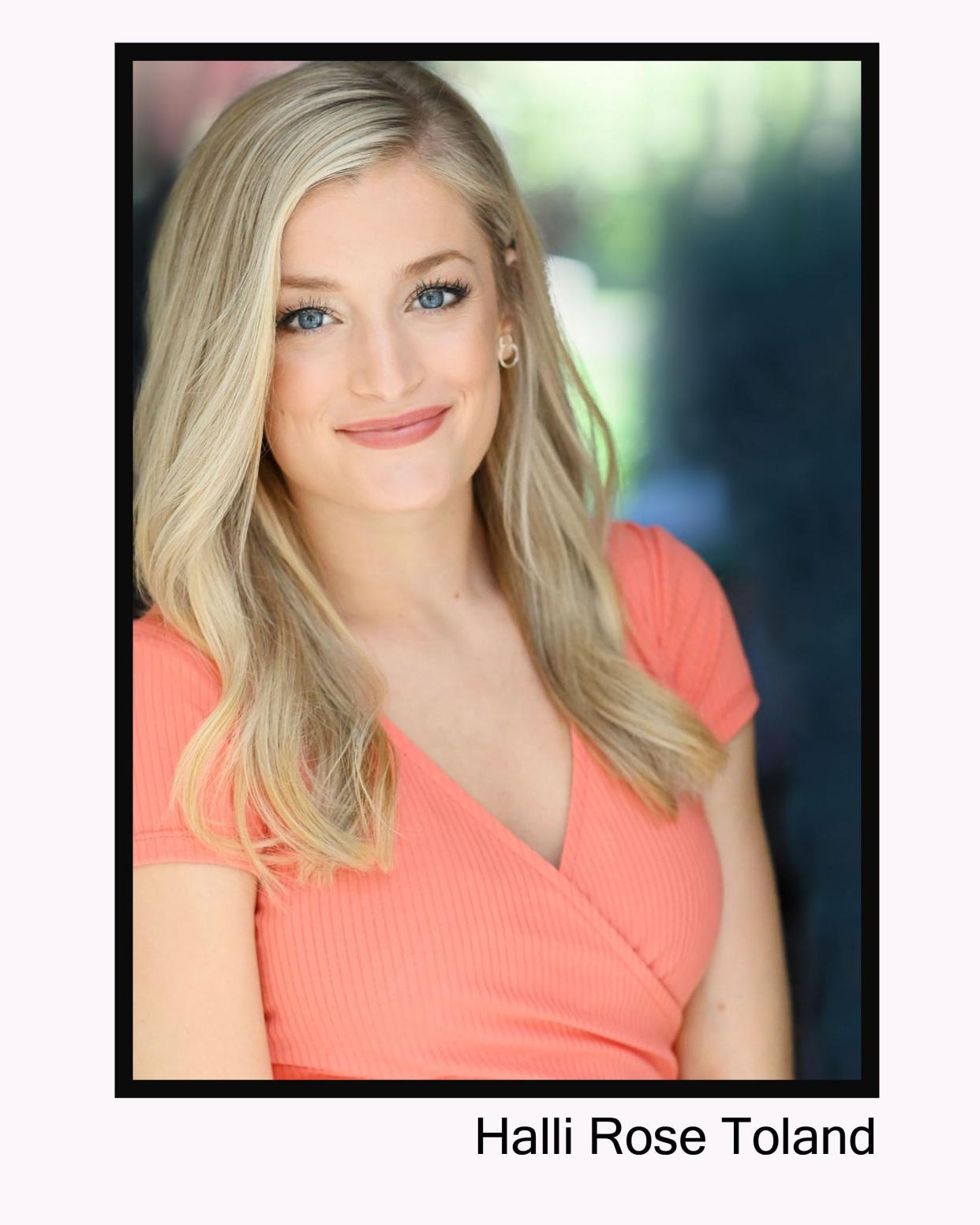 Toledo native Halli Toland is a dance captain for the "Moulin Rouge" tour, coming to Playhouse Square in Cleveland June 7 through July 2.