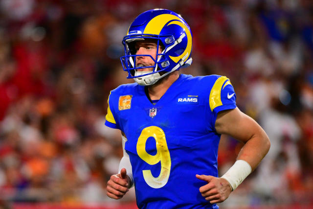 Matthew Stafford is glad the Rams continue to take offensive