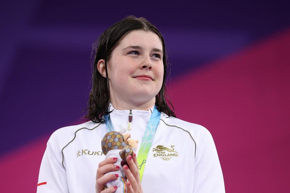Andrea Spendolini-Sirieix won three medals at the Commonwealth Games in Birmingham (Getty Images)