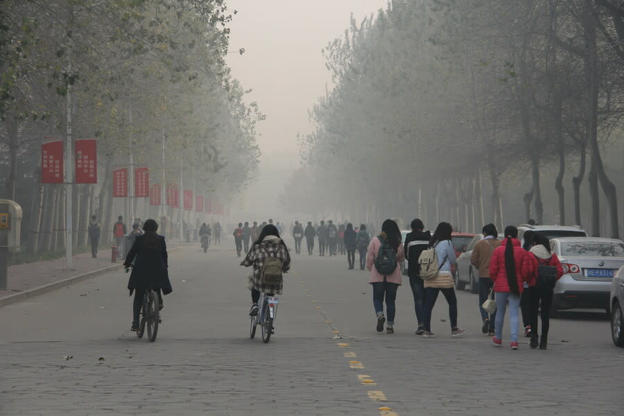 研究指出，民眾要是長期生活在空氣汙染高的環境，就會導致嗅覺喪失。（Photo by V.T. Polywoda on Flickr under C.C. License）