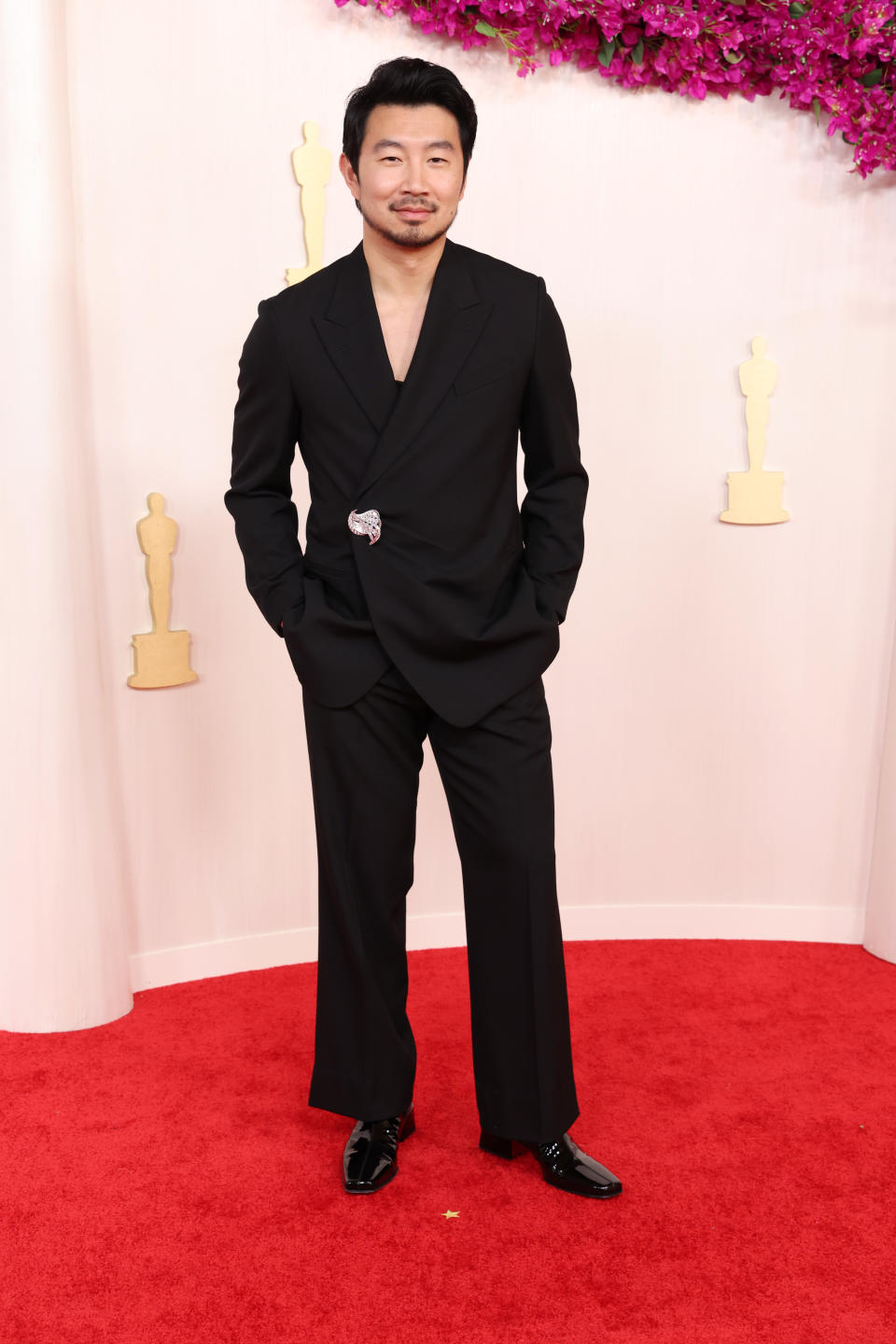 HOLLYWOOD, CALIFORNIA - MARCH 10: Simu Liu attends the 96th Annual Academy Awards on March 10, 2024 in Hollywood, California. (Photo by Kevin Mazur/Getty Images)
