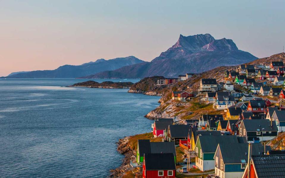 Greenland is a beautiful but sometimes inhospitable land - getty