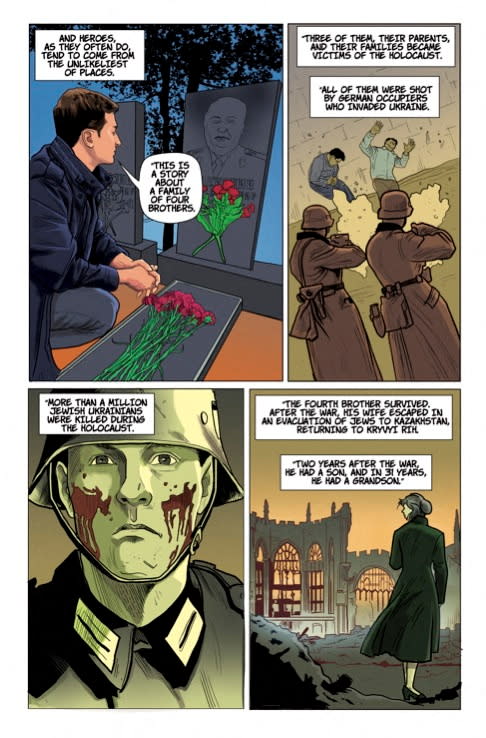 Zelenskiy comic book page