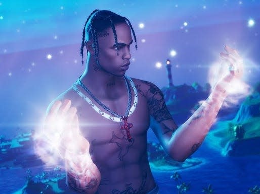 Travis Scott/Fortnite.