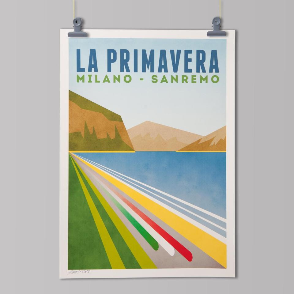 Cycling Art Prints from TheHandmadeCyclist