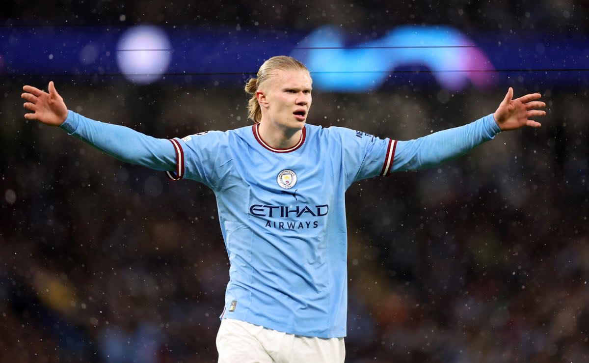 Erling Haaland has been scoring relentlessly for City this season (Getty Images)