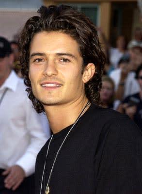 Orlando Bloom at the LA premiere of Walt Disney's Pirates Of The Caribbean: The Curse of the Black Pearl