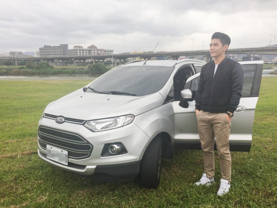 【明星聊愛車】祖雄熱愛戶外活動買Ford EcoSport休旅車　父兄都是賽車手練就一身速度感