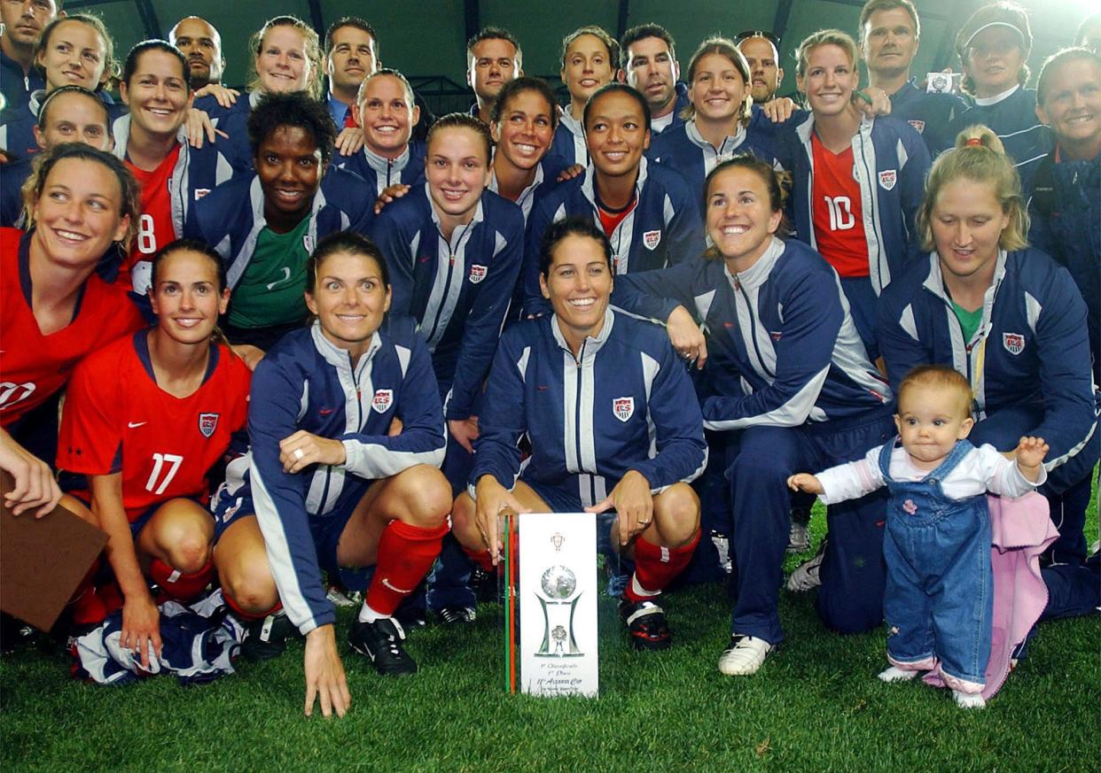 US Women s National Soccer Team Take the 2023 ESPYs Stage to Receive Arthur Ashe Award for Courage 261