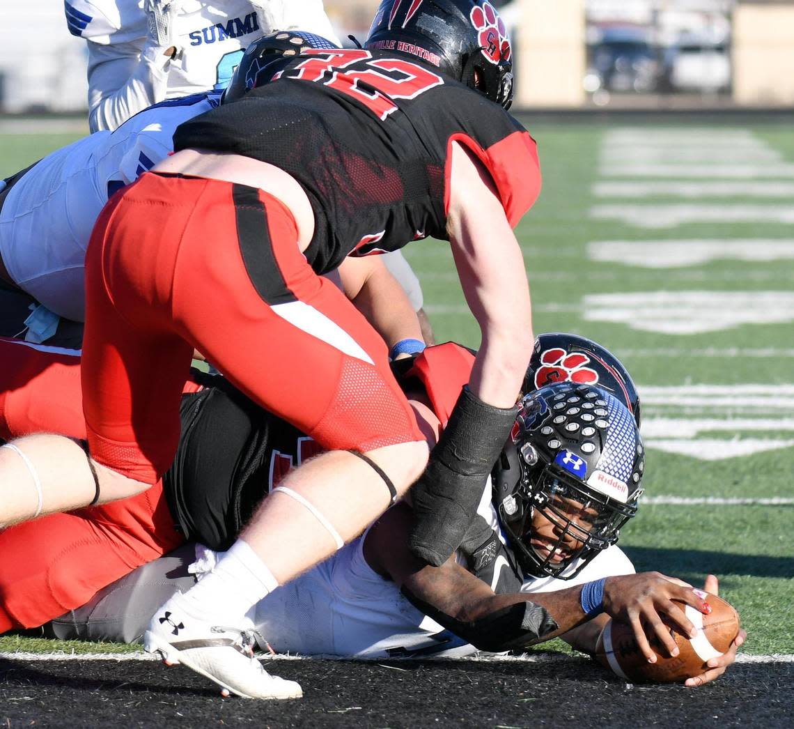 Colleyville Heritage’s Luke Lingard led the Panthers as a senior. Special/Bob Haynes