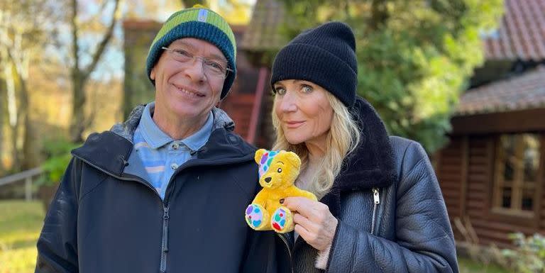 adam woodyatt and michelle collins in children in need