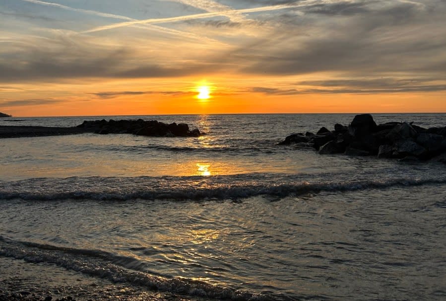 Sunset at Madison Township Park