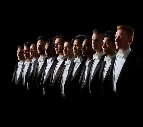 The Grammy Award-winning vocal ensemble Chanticleer will perform at Stephens Auditorium on Friday, April 5.
