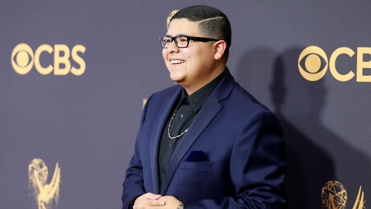 Mandatory Credit: Photo by Invision/AP/Shutterstock (9065636bk)Rico Rodriguez arrives at the 69th Primetime Emmy Awards, at the Microsoft Theater in Los Angeles69th Primetime Emmy Awards - Arrivals, Los Angeles, USA - 17 Sep 2017.