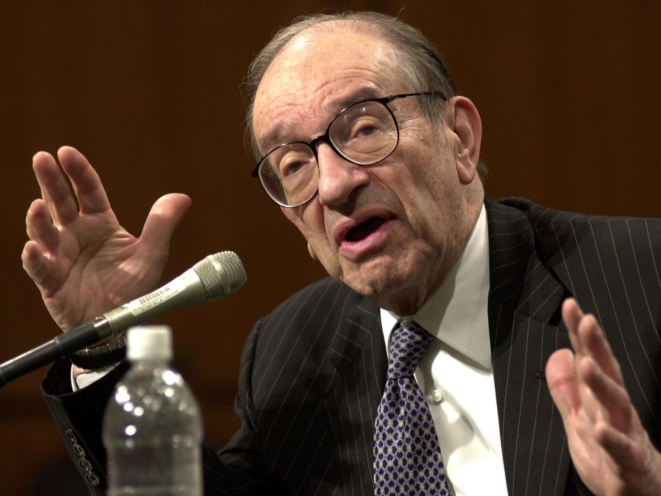 Alan Greenspan in 2003