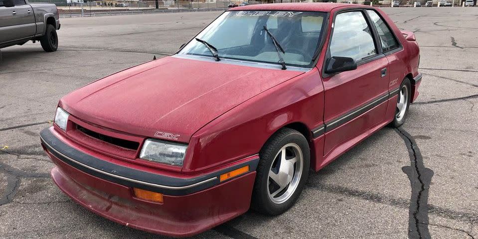 1988 shelby csx prototype vehicle