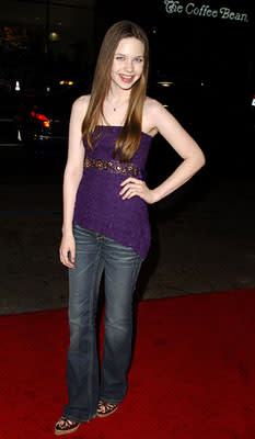 Daveigh Chase at the LA premiere of Warner Bros. Pictures' Firewall