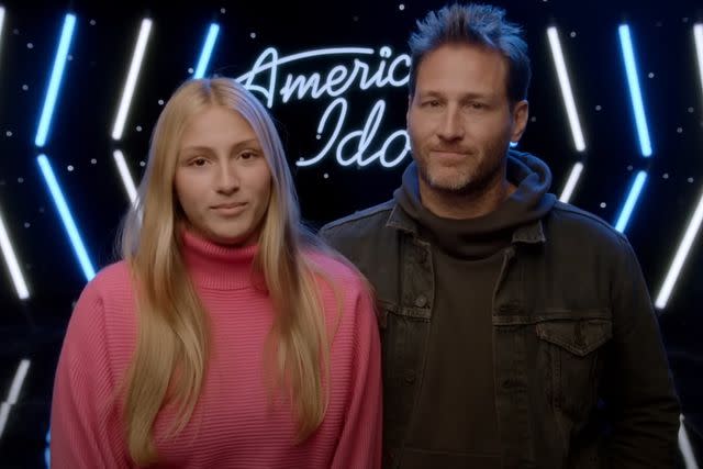 <p>American Idol/YouTube</p> Camila Galavis and Juan Pablo Galavis on 'American Idol' season 22