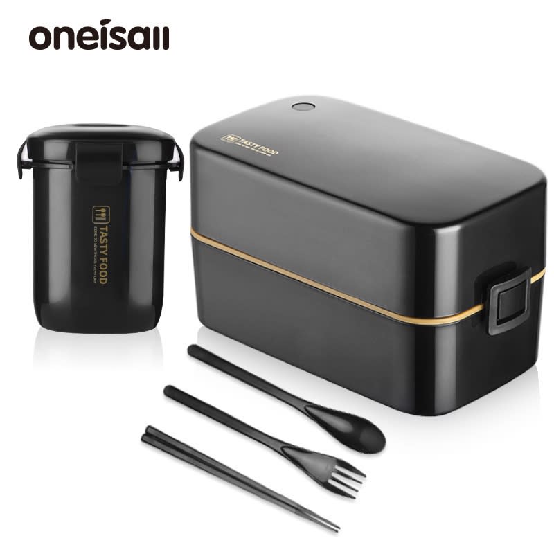 ONEISALL Lunch Box with Utensils. (Photo: Shopee SG)