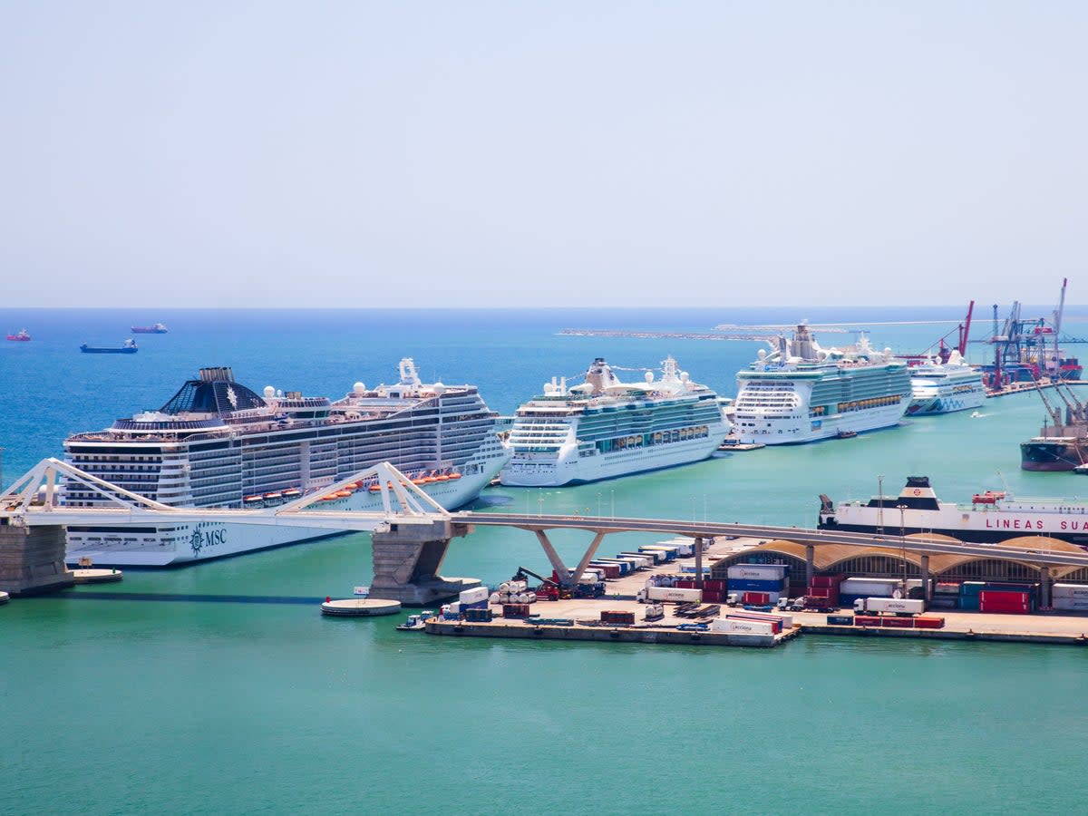 Cruise ship numbers are being limited in Barcelona (Getty Images)