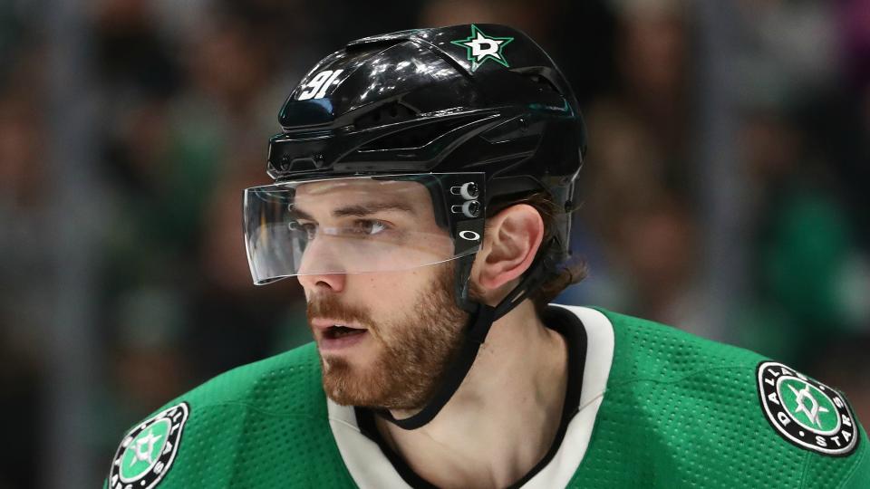 Tyler Seguin capped off the Stars' impressive comeback with an overtime winner. (Photo by Ronald Martinez/Getty Images)