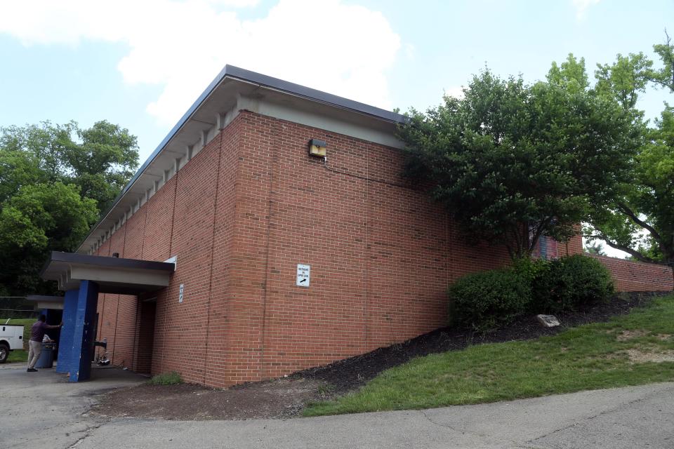 Thomas Worthington's two-story fieldhouse is shown June 1. Groundbreaking for the new facility is tentatively scheduled for late fall or early winter. The new building is expected to be completed by the start of the fall 2023 season.