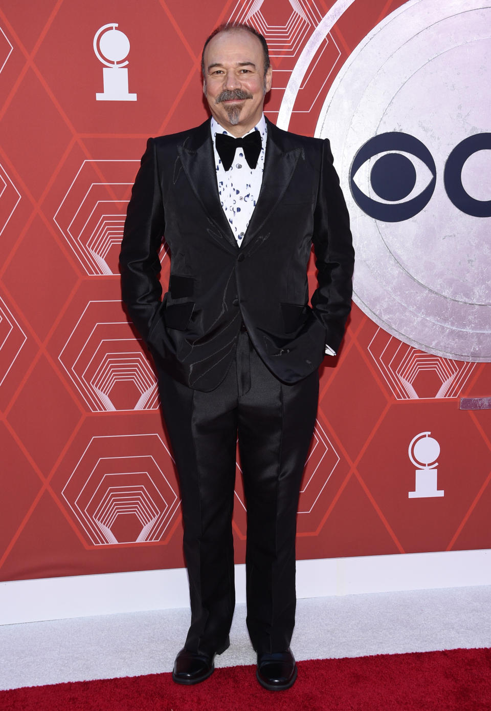 Danny Burstein arrives at the 74th annual Tony Awards at Winter Garden Theatre on Sunday, Sept. 26, 2021, in New York. (Photo by Evan Agostini/Invision/AP)