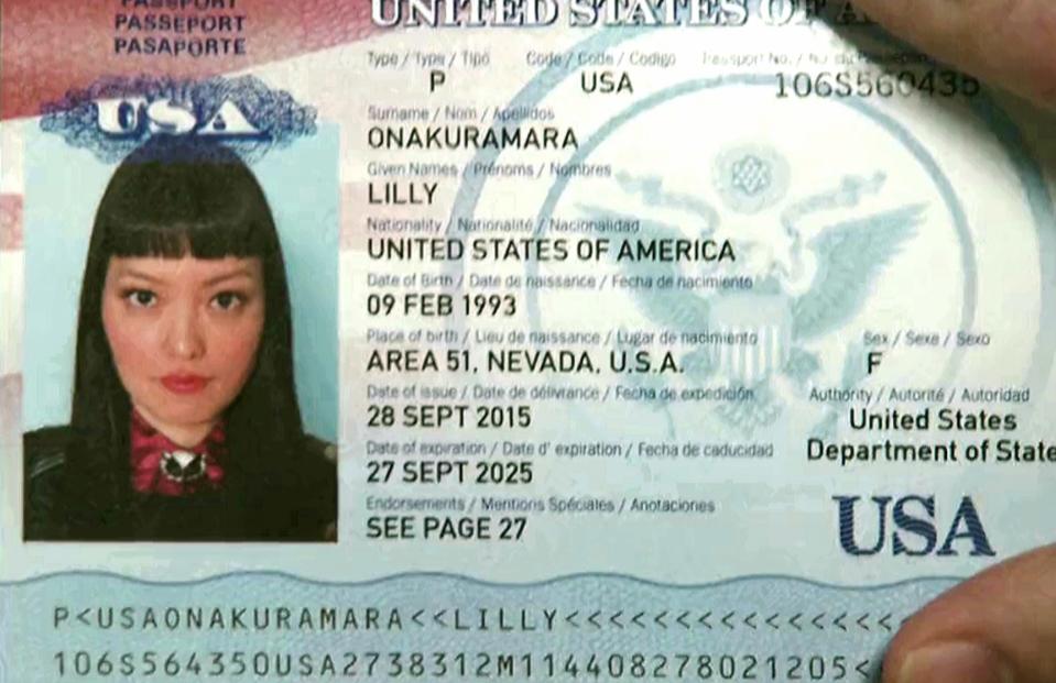 Lilly's passport