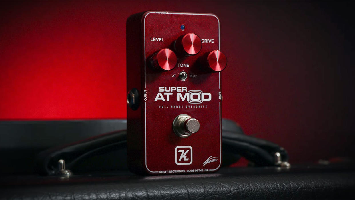  Keeley Super AT Mod Overdrive Andy Timmons signature pedal 