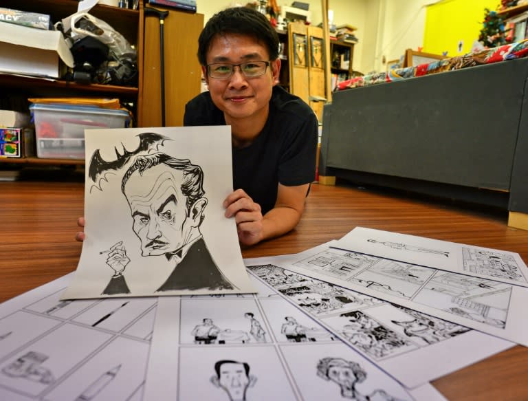 Singapore cartoonist Sonny Liew swept the comic industry's "Oscars" and is a hit at home, but the city-state has struggled with how to respond to his surprise best seller that challenges its own carefully-scripted version of history