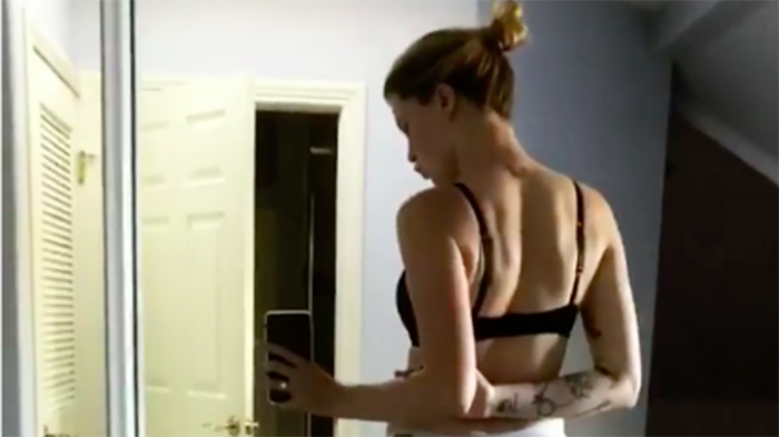 Ireland Baldwin shares her struggle to stay body positive.