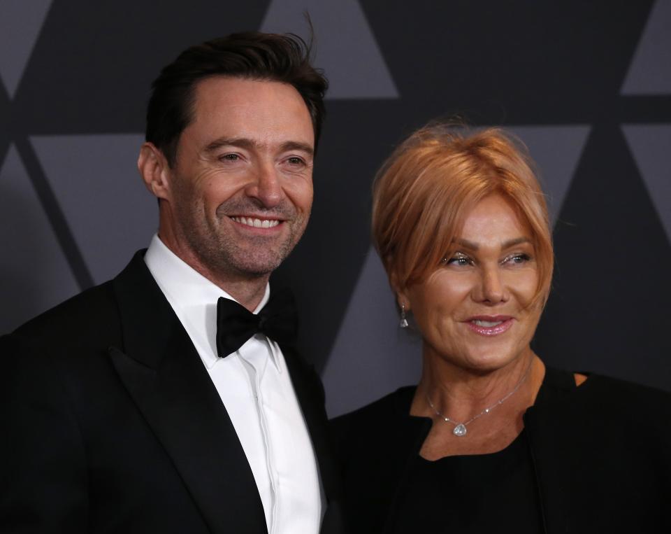 Hugh Jackman y Deborra-Lee Furness