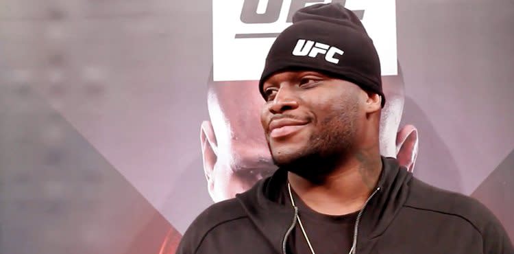 Derrick Lewis UFC 230 Open Workout Scrum