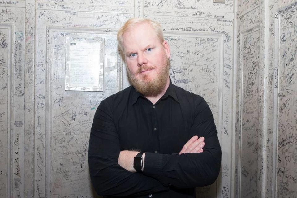 Comedian Jim Gaffigan will perform April 1 at the T-Mobile Center.