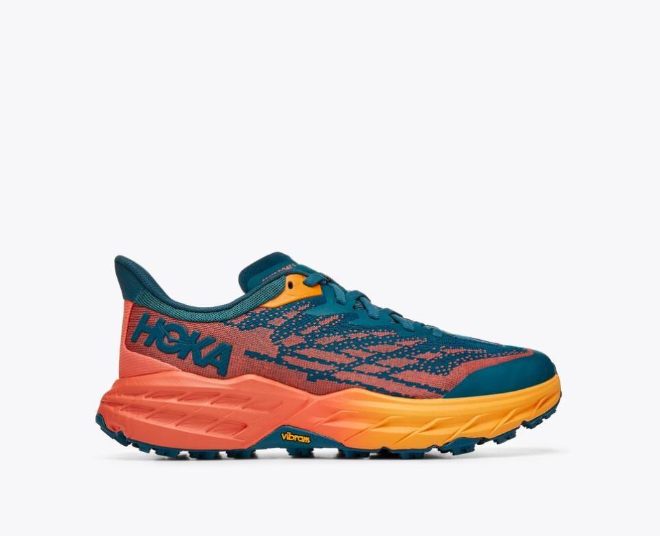 <p><strong>Hoka</strong></p><p>hoka.com</p><p><strong>$155.00</strong></p><p><a href="https://go.redirectingat.com?id=74968X1596630&url=https%3A%2F%2Fwww.hoka.com%2Fen%2Fus%2Fwomens-trail%2Fspeedgoat-5%2F195719207151.html&sref=https%3A%2F%2Fwww.harpersbazaar.com%2Ffashion%2Ftrends%2Fg40367179%2Fbest-running-shoes-women%2F" rel="nofollow noopener" target="_blank" data-ylk="slk:Shop Now;elm:context_link;itc:0;sec:content-canvas" class="link ">Shop Now</a></p><p>Hoka's Broe doesn't just run on the road. "I also love to change up the terrain and spend as much time on the trails as possible," she says. The Speedgoat 5 running shoe is what she and dozens of satisfied reviewers reach for when they're hitting the trails. "The Speedgoat 5 features a more aggressive outsole design for traction on the trails with a secure but comfortable upper perfect for my adventures in the Pacific Northwest," she explains.<br></p>