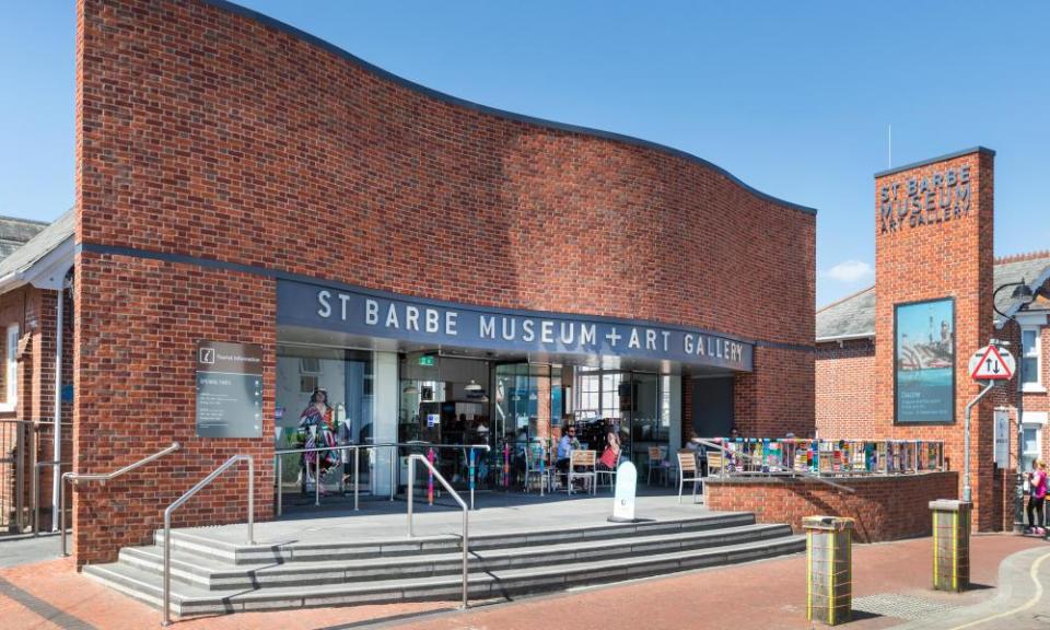 St Barbe Museum and Art Gallery in Lymington, Hampshire,