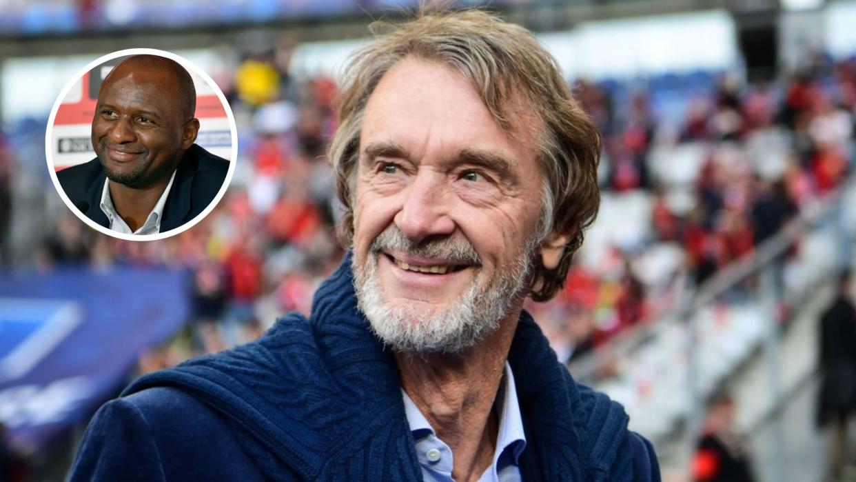  Sir Jim Ratcliffe and Patrick Vieira worked together at Nice 