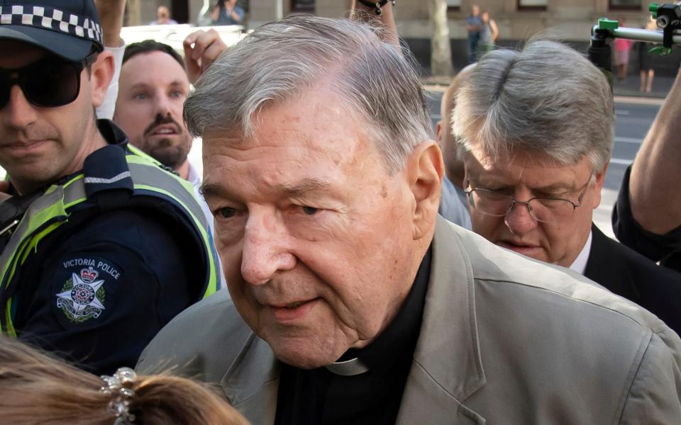 Cardinal George Pell is Pope Francis' former finance minister - AP