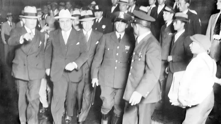 Para las autoridades, fue importante mostrar la captura del capo (Foto: CHICAGO HISTORY MUSEUM)