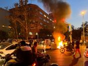 FILE PHOTO: Protest over the death of Mahsa Amini, in Tehran