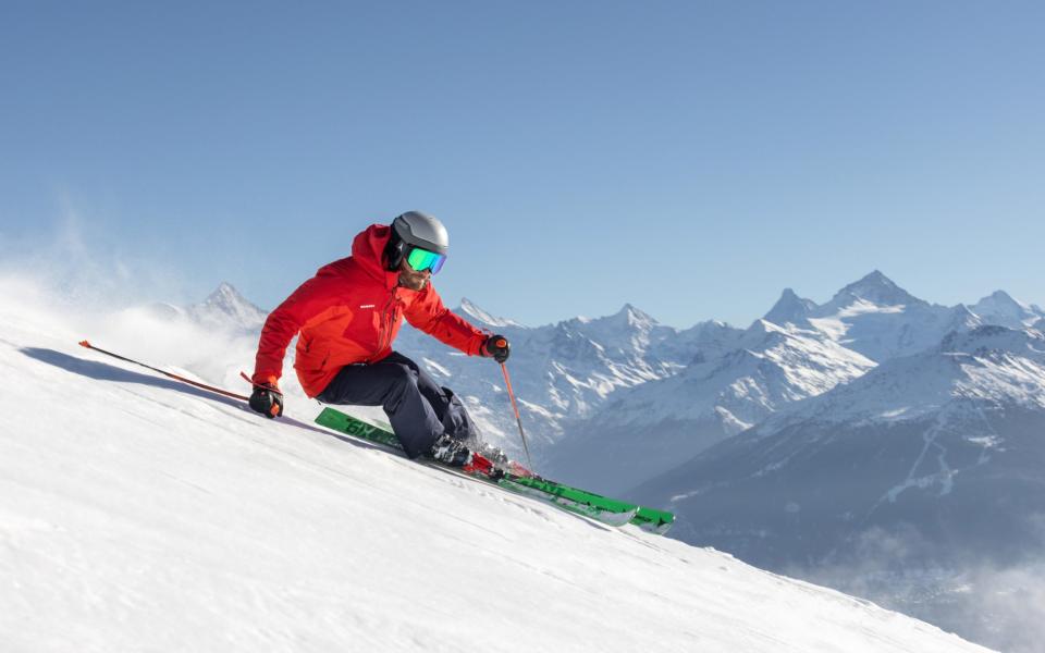 Crans Montana, χιονοδρομικό κέντρο