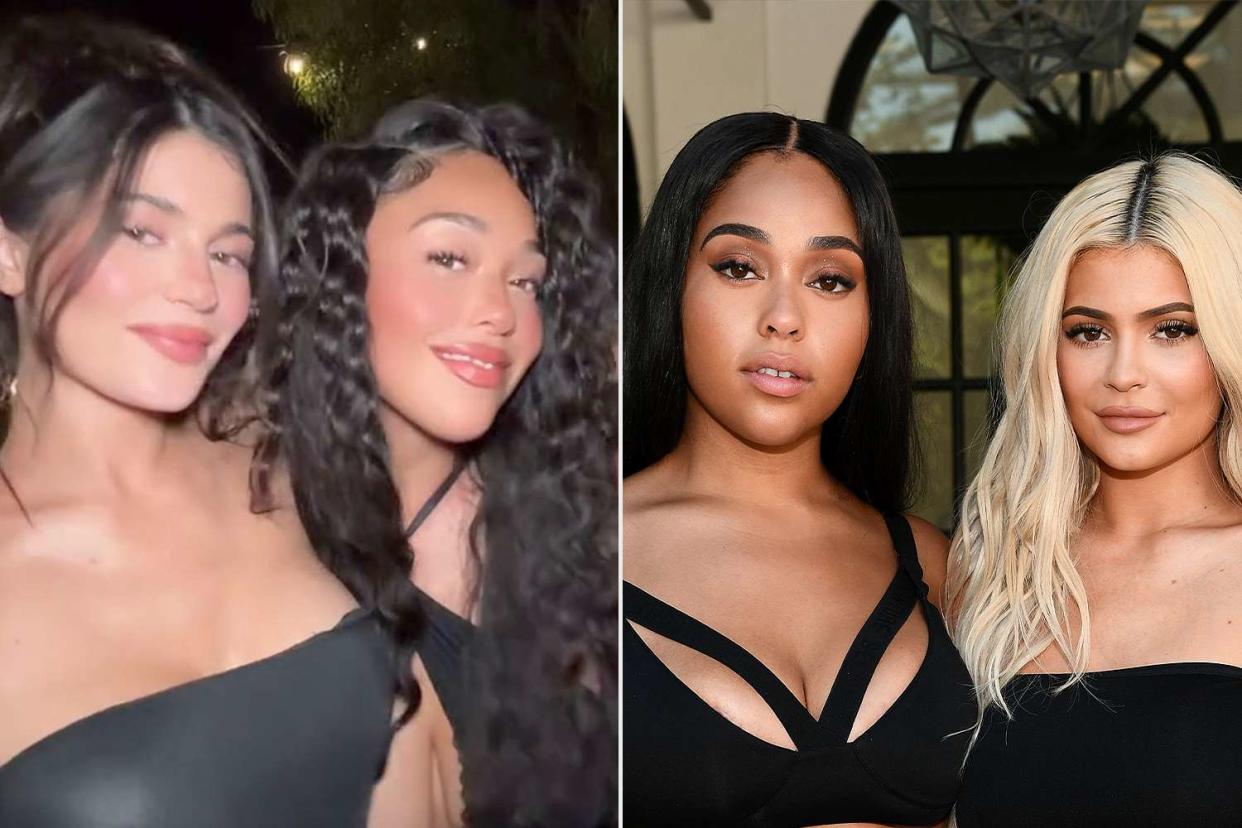 <p>Jordyn Woods/TikTok; Emma McIntyre/Getty</p> Kylie Jenner and Jordyn Woods