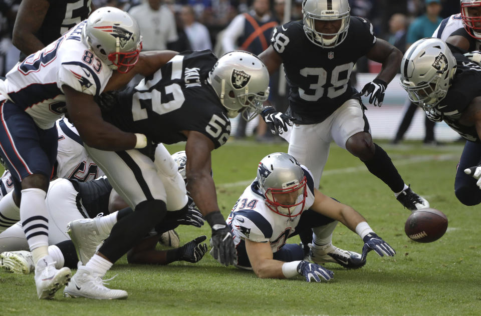 Raiders contra Patriots en la Ciudad de México